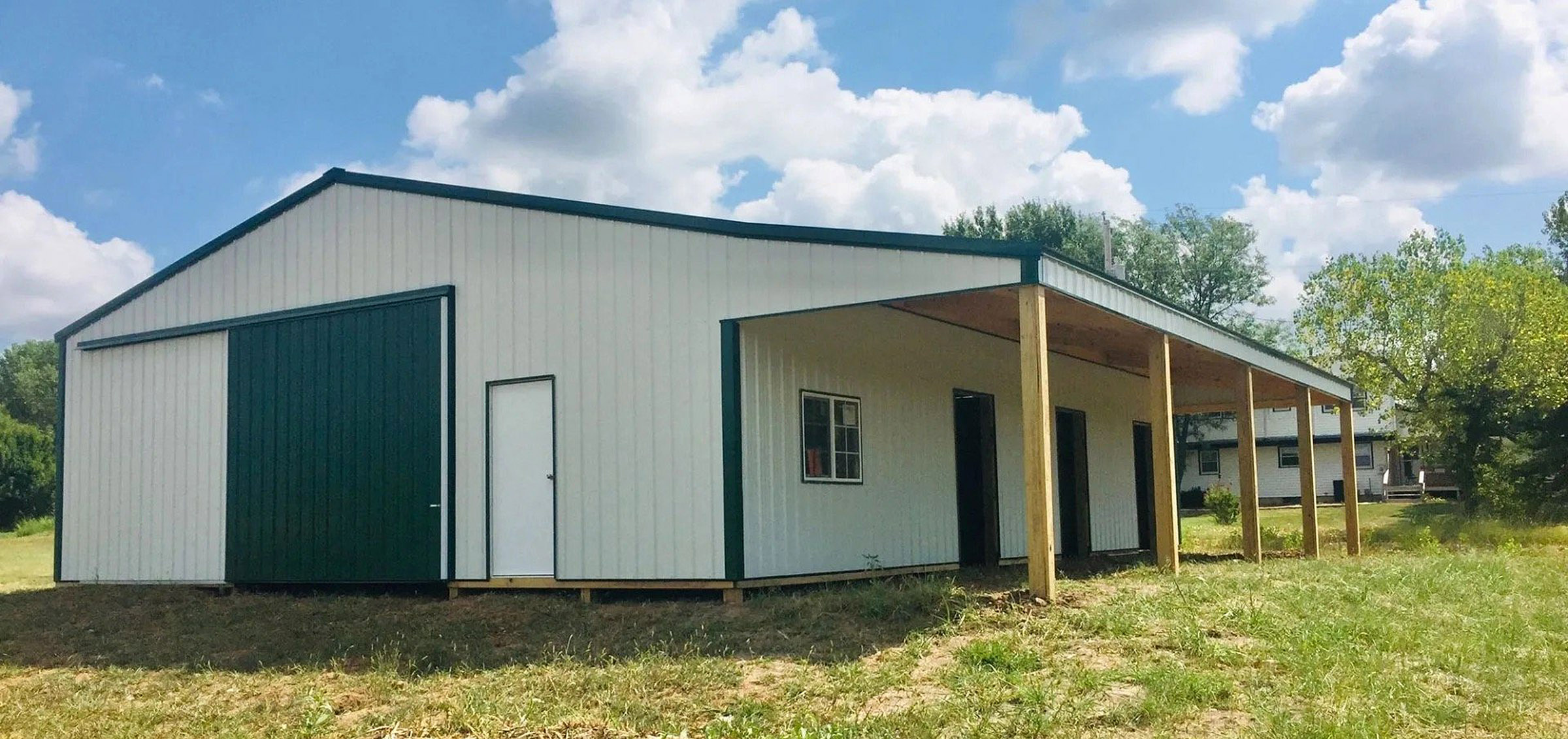 Pole Barn Horse Shed